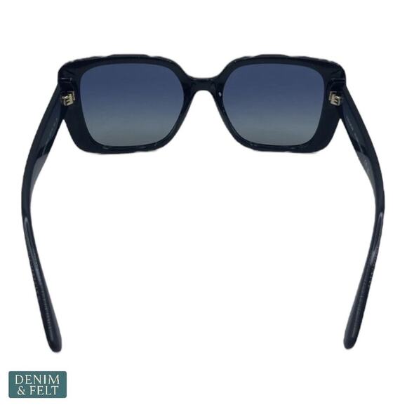 Coach Oversized Square Sunglasses Black Gradient Lenses CL907 NEW w/ Case!! - Picture 11 of 16